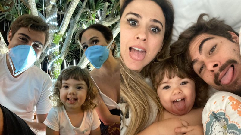 Tatá Werneck rasga elogios a Rafa Vitti e diz que ator é um ótimo pai - Instagram