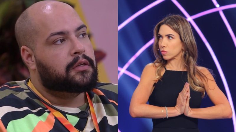 BBB22: Tiago expõe relação com Patrícia Abravanel: "Talvez nem tem meu número" - Reprodução / TV Globo