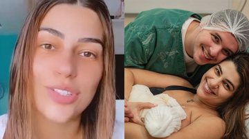 Vivian Amorim desabafa sobre primeiras experiências da maternidade - Reprodução/Instagram