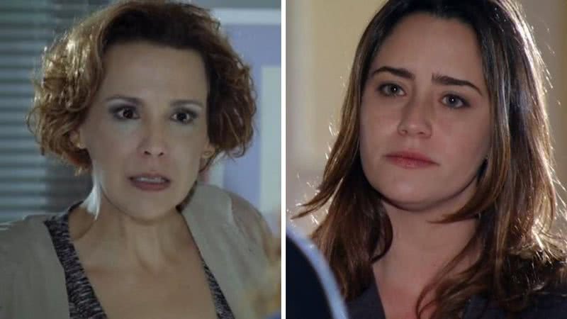 A ex-atleta perderá a cabeça com a mãe e coloca para fora tudo que está entalado; veja - Reprodução/TV Globo