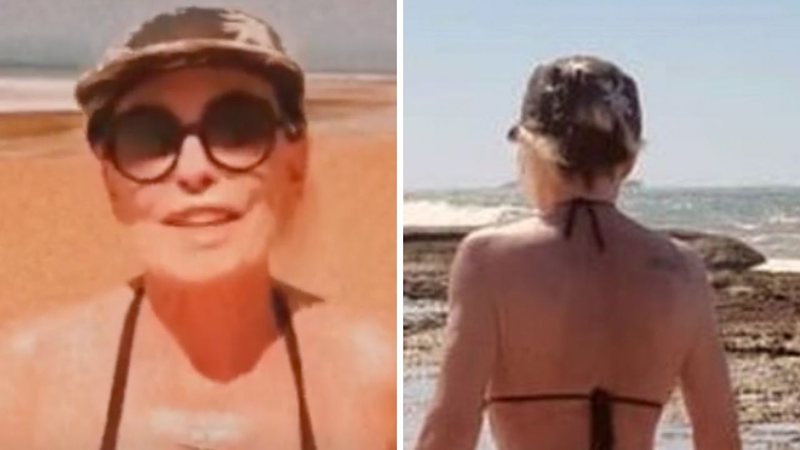 Aos 72 anos, Ana Maria Braga posa de costas com biquíni ousado e corpão surpreende: "Maravilhosa" - Reprodução/Instagram