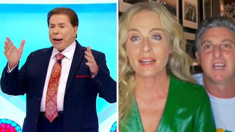 Silvio Santos menciona Huck ao falar da ausência de Angélica na TV: "Está na geladeira, coitada" - Reprodução/SBT