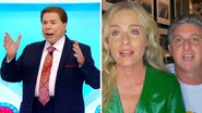 Silvio Santos menciona Huck ao falar da ausência de Angélica na TV: "Está na geladeira, coitada" - Reprodução/SBT