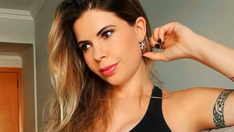 Aos 6 meses, ex-BBB Cacau Colucci abre o jogo e revela o quanto engordou durante a gestação: "Até agora" - Reprodução/Instagram