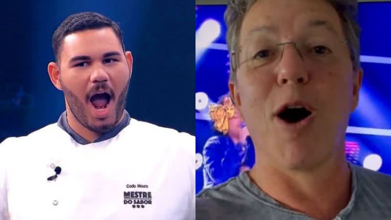 Finalista do 'Mestre do Sabor', Cadu Moura deseja receber convite de Boninho para o BBB: "Sempre quis ser artista" - Reprodução/TV Globo/Instagram