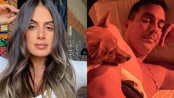 Carol Peixinho aparece em foto com pet de André Marques - Reprodução/Instagram