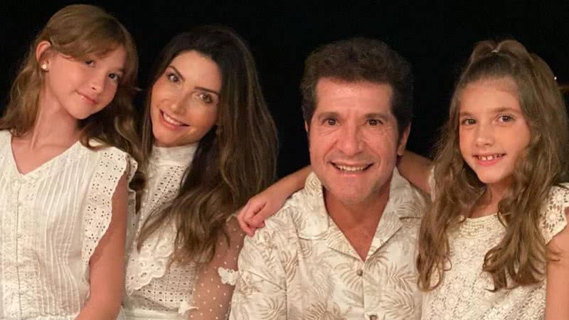 Em Chá Revelação, cantor Daniel e Aline de Pádua anunciam sexo e nome do terceiro filho: "Quero dividir" - Reprodução/Instagram