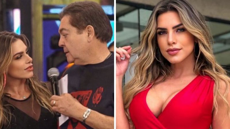 Ex-bailarina do Faustão sai em defesa após o apresentador deixar a Globo: "Ser humano incrível" - Reprodução/TV Globo - Arquivo Pessoal