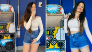 Ex-BBB Juliette Freire recria meme do programa ao cantar Britney Spears: "Quanto talento em inglês" - Reprodução/Instagram/Tik Tok