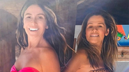 Quarentonas gostosas! Ingrid Guimarães e Giovanna Antonelli posam de biquíni: "Achei a gente bem gatas" - Reprodução/Instagram