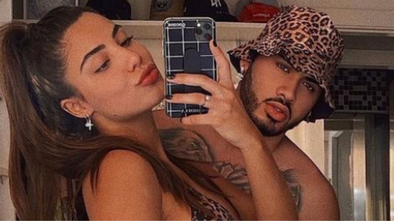 Kevinho causa nas redes sociais ao aparecer em clique picante ao lado da namorada: "Fazendo vontade" - Reprodução/Instagram