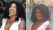 Poderosa, mãe de Ludmilla coloca maiô branco cavado e posa para fotos em viagem luxuosa: "Perfeita" - Reprodução/Instagram