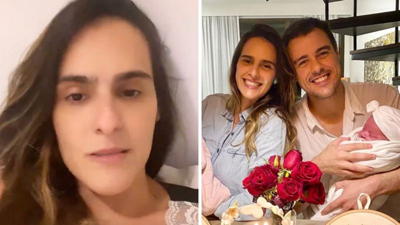 Esposa de Joaquim Lopes se desespera após filha engasgar e ator salva a pequena: "Achei que fosse sair fora do corpo" - Reprodução/Instagram