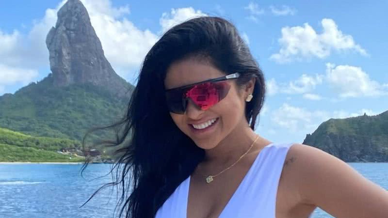 Em passeio de lancha, Mileide Mihaile aposta em maiô decotadíssimo e ostenta pernões: "Espetáculo" - Reprodução/Instagram