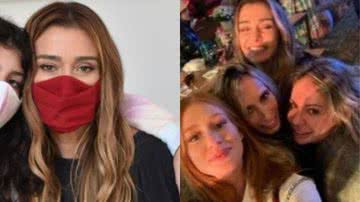 Após ser detonada na web, Mônica Martelli pede desculpa por aglomeração com Marina Ruy Barbosa: "Errei" - Reprodução/Instagram