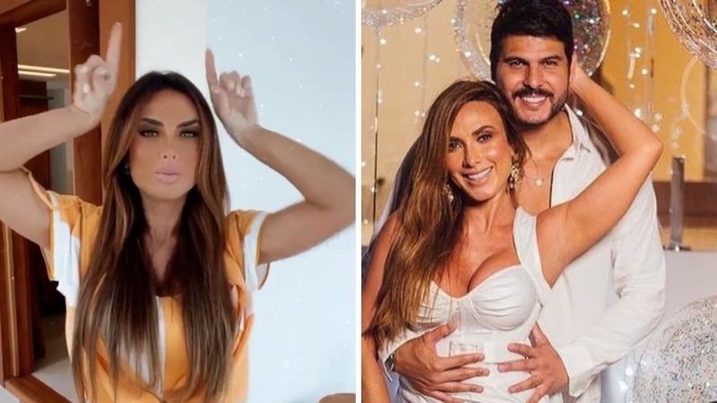 Indireta? Nicole Bahls faz sinal de chifre e manda recado sugestivo após término: "Ele é bandido" - Reprodução/Instagram