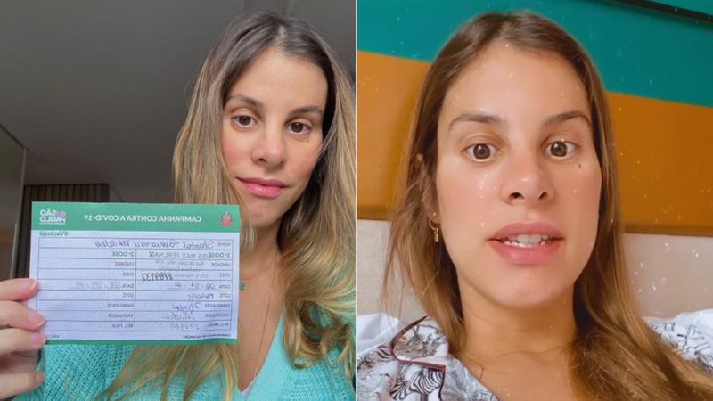 Grávida de risco, Shantal detalha desrespeito e perrengue para tomar vacina contra Covid-19: "Quase fui embora" - Reprodução/Instagram