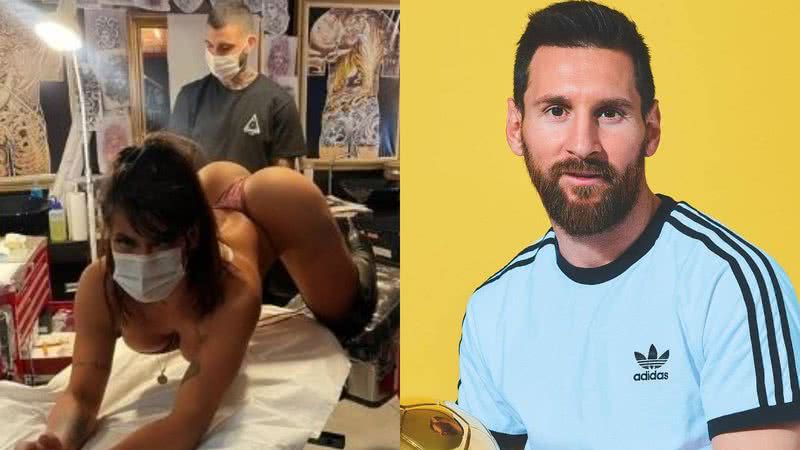 Virou moda? Miss Bumbum Suzy Cortez faz tatuagem anal em homenagem a Messi: "Ele vai querer ver" - Divulgação/Instagram