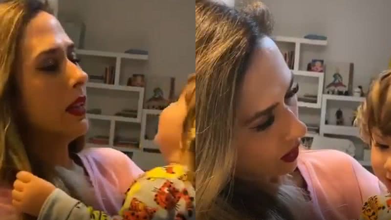 Tatá Werneck mostra Clara Maria falando - Reprodução/Instagram