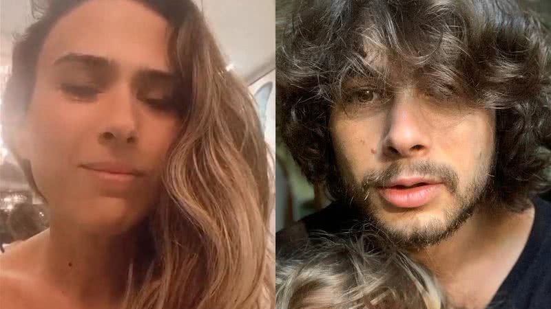 Tatá Werneck flagra Rafael Vitti cantando parabéns fora de época para Clara Maria - Reprodução/Instagram