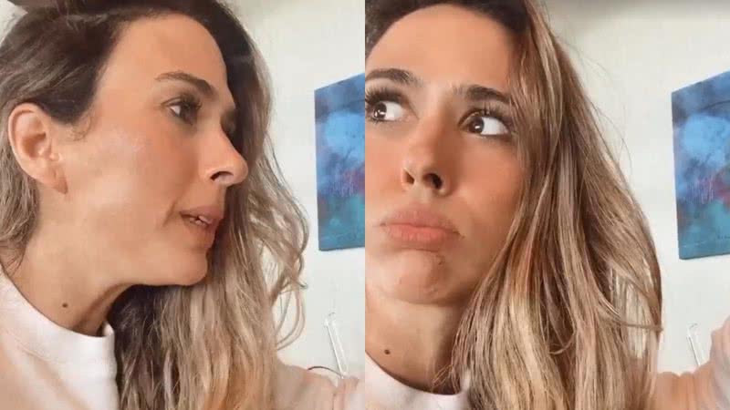 Momento mãe! Tatá Werneck usa todo seu talento e se joga no improviso para fazer a filha comer: "Minha boneca" - Reprodução/Instagram