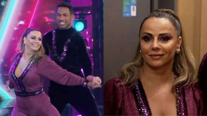 Feliz da vida, Viviane Araújo comemora gabarito de nota 10 no 'Super Dança dos Famosos': "Dever cumprido" - Divulgação/Globo