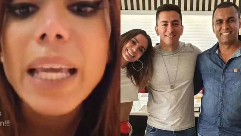 Anitta questionou seus irmãos se eles lhe ajudariam em uma possível briga e se divertiu com as respostas - Reprodução/Instagram