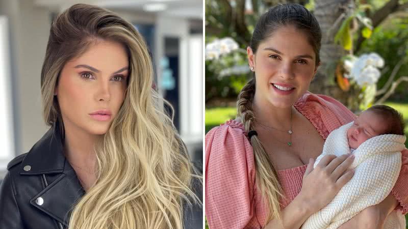 Apesar de viver uma das melhores fases de sua vida, Bárbara Evans conta que encara tristezas após o nascimento da filha, Ayla; confira - Reprodução/Instagram