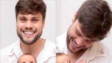 Ex-BBB Breno Simões posa com filho e semelhanças roubam a cena: "A cara do pai" - Reprodução/Instagram
