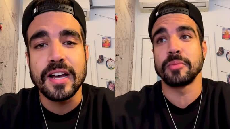 Caio Castro pediu dinheiro para seus seguidores nas redes sociais após se envolver em uma polêmica - Reprodução/Instagram