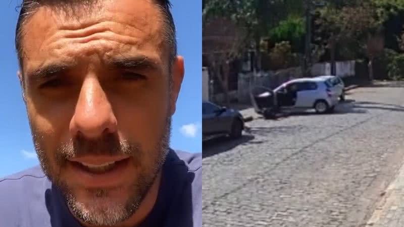 Ex-BBB Daniel Saullo é arrastado por carro e revela vídeo do acidente - Reprodução/Instagram