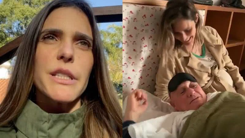 Fernanda Lima desabafou sobre a saudade que sente do pai após dois anos de sua morte - Reprodução/Instagram