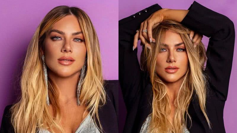 Giovanna Ewbank arrasa com top brilhante e ostenta cinturinha PP: "Que mulher" - Reprodução/Instagram