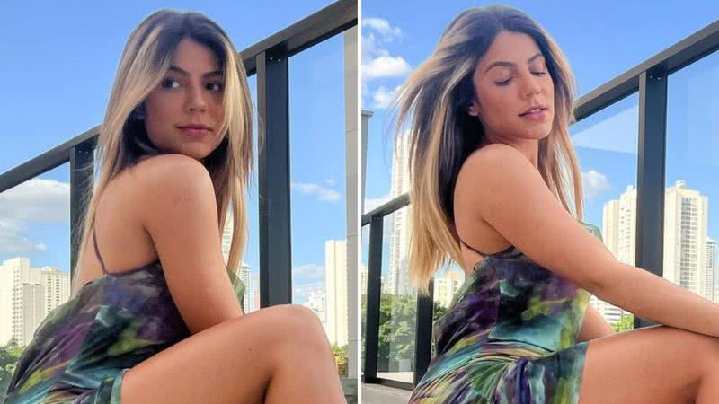 Ex-BBB Hariany Almeida abaixa de microvestido e coxas grossas chamam atenção: "Deusa" - Reprodução/Instagram