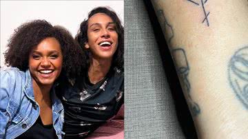 Ex-BBB Jessi Alves faz tattoo em homenagem a Linn da Quebrada: "Promessa" - Reprodução/Instagram