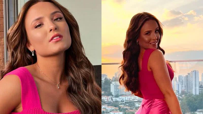 Larissa Manoela mostra frente e verso de calça colada e namorado aprova - Reprodução/Instagram