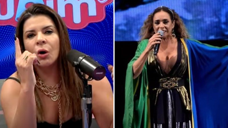 Mara Maravilha detona Daniela Mercury após declaração sobre Jesus: "Você é uma vergonha" - Reprodução/Instagram