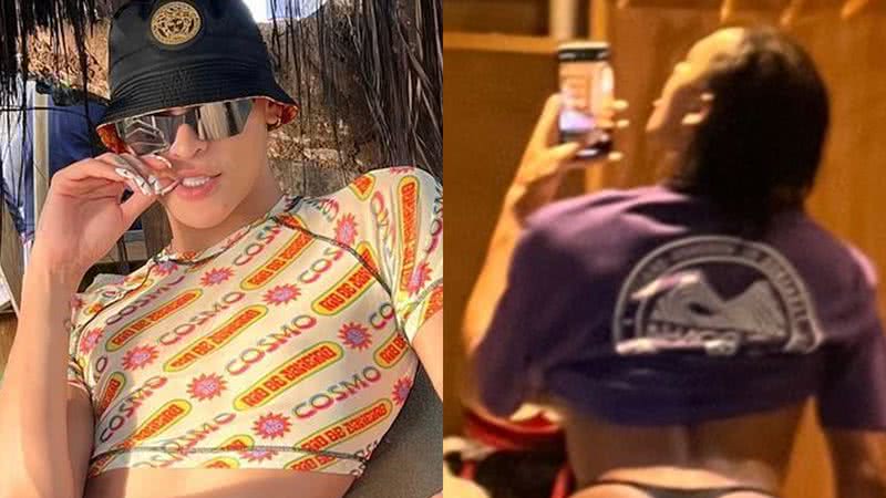 Pabllo Vittar empina bumbum em Fernando de Noronha e rouba a cena - Reprodução/Instagram