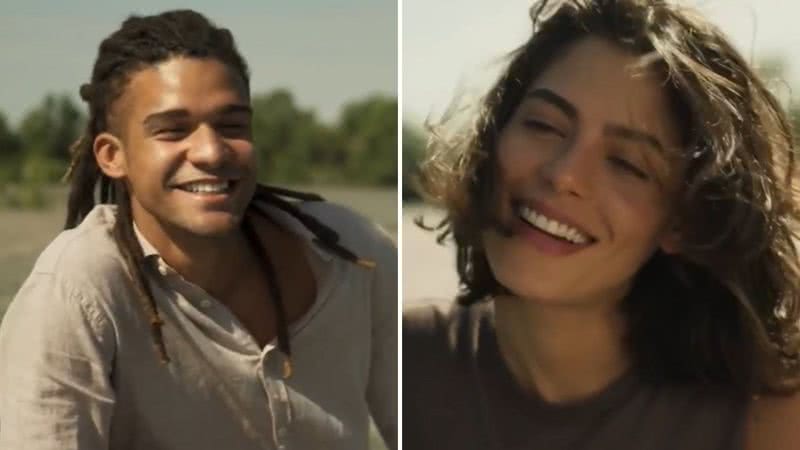 Depois de muito tempo resistindo a 'tentação', Guta e Marcelo se entregam ao amor e transam como 'selvagens'; confira - Reprodução/Globo