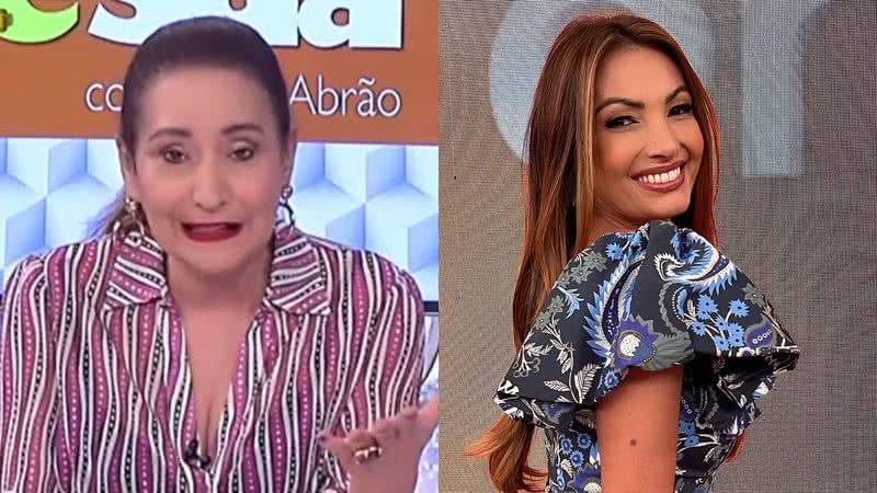 Sonia Abrão mandou Patrícia Poeta para a geladeira após se deparar com uma publicação da apresentadora nas redes sociais - Reprodução/RedeTV!/Instagram