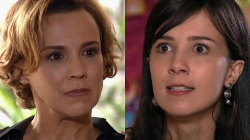 A confeiteira cairá na real e dirá tudo o que pensa para a mãe; veja - Reprodução/TV Globo