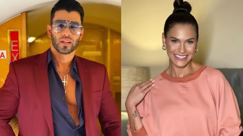 Gusttavo Lima e Andressa Suita posam juntos em show do cantor - Arquivo Pessoal