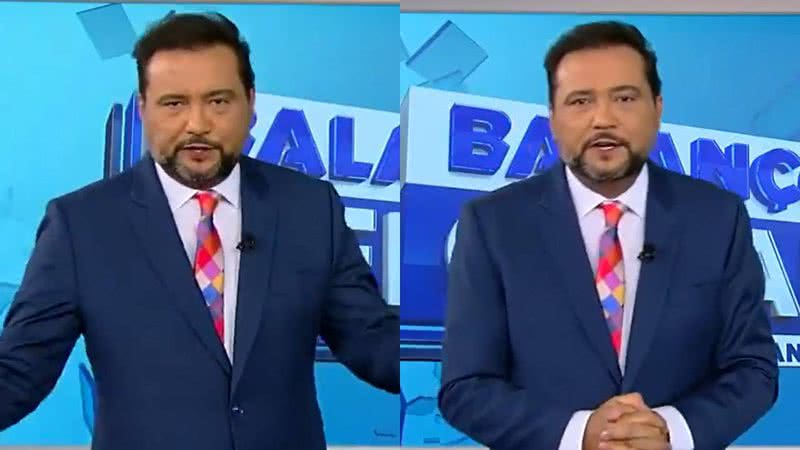 Ao vivo, Geraldo Luís se emociona em volta ao 'Balanço Geral' após vencer a Covid-19: "Fruto de um milagre" - Reprodução/Record TV