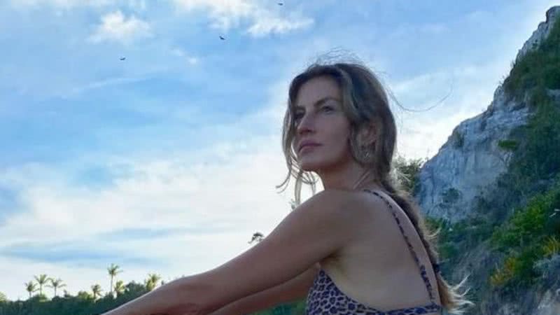 Gisele Bündchen ostenta boa forma e faz reflexão - Arquivo Pessoal