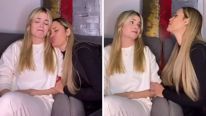 Em reencontro, ex-BBBs Viih Tube e Sarah Andrade encenam momento icônico do programa: "Eu chamei ela de chatinha" - Reprodução/Instagram