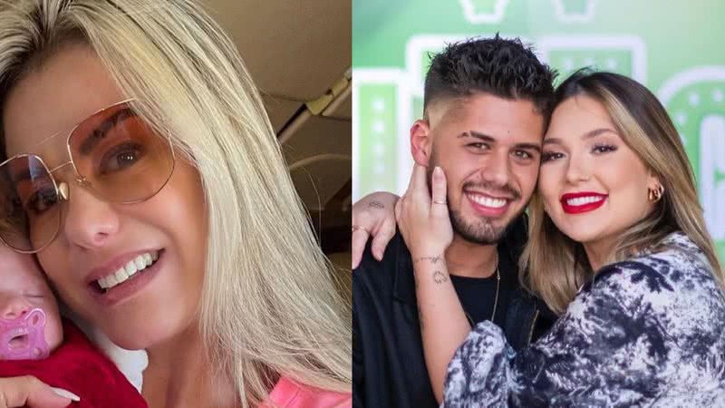 Com menos de um mês de vida, filha de Zé Felipe e Virginia viaja de jatinho particular da família pela primeira vez - Reprodução/Instagram