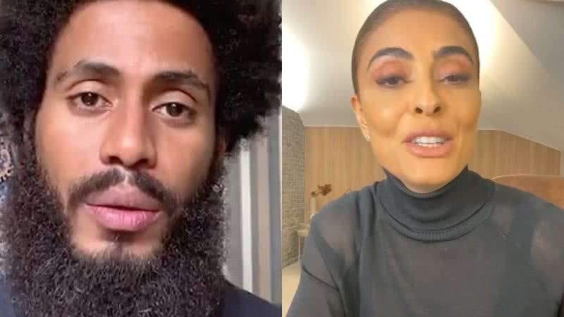 Ícaro Silva responde Juliana Paes e é aclamado - Reprodução/Instagram