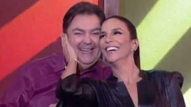 Emocionadíssima, Ivete Sangalo homenageia Fausto Silva após fim do 'Domingão': "Sempre nos acolheu" - Reprodução/Instagram