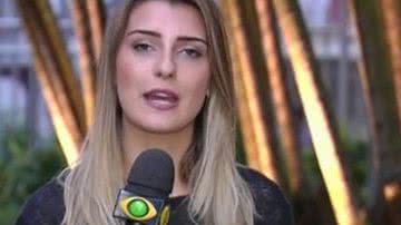 Joana Treptow revela que pai estava em prédio que desabou - Reprodução/Band