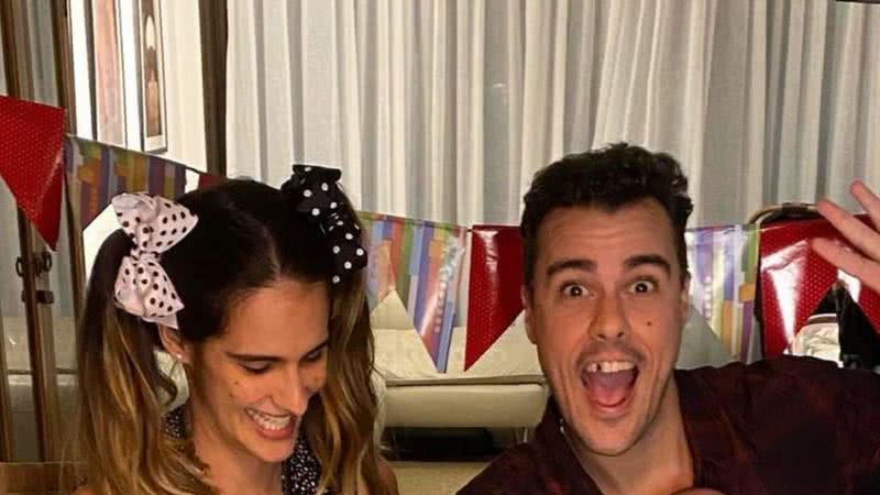 Joaquim Lopes e a esposa comemoram terceiro mesversário das filhas: "Celebrar a vida de vocês é importante" - Reprodução/Instagram